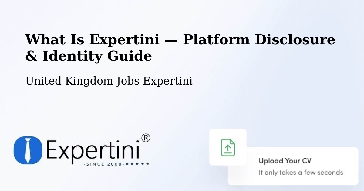 What Is Expertini — Platform Disclosure & Identity Guide – Orleton